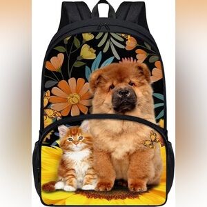 Adorable Pet Print Backpack